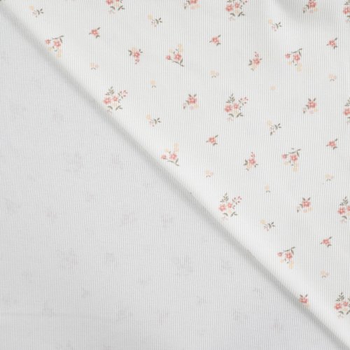 Rib Jersey - Emilia Bloom - ecru