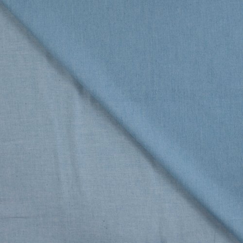 Baumwoll Denim - uni - light blue
