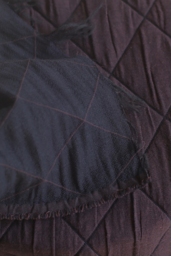 Preview: Steppstoff - Karla - umber/black melange - Mind the Maker
