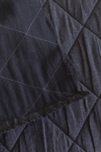 Preview: Steppstoff - Karla - grey/black melange - Mind the Maker