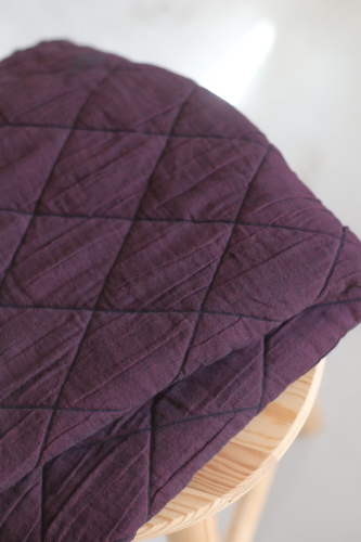 Steppstoff - Karla - mulberry/black - Mind the Maker