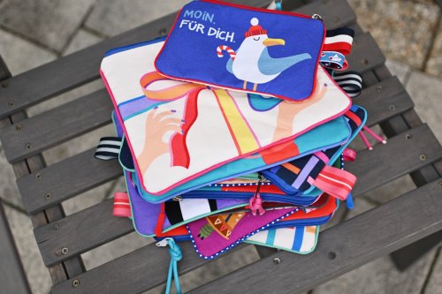 Preview: Bio Canvas - Panel - Make a wish - Wild Xmas - Hamburger Liebe - Albstoffe