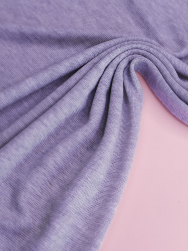 Merino Strick Jersey mit TENCEL™ - Miles - lilac powder - MeetMilk