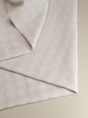 Bio Jacquard Jersey - Chess Knit - velvet fog - Mind the Maker