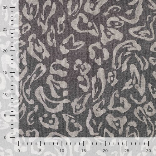 Preview: Viskosegemisch - Arjan Leo Struktur - black