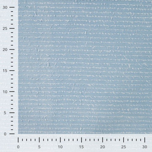 Preview: RESTSTÜCK 1,60m !!! - Denim - Fringe Vibe - light blue