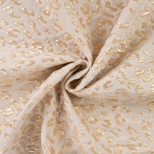 Leinen Jacquard - Elijah Leo - sand/gold