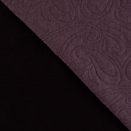 Preview: Jacquard - Paisley - 3D - mauve