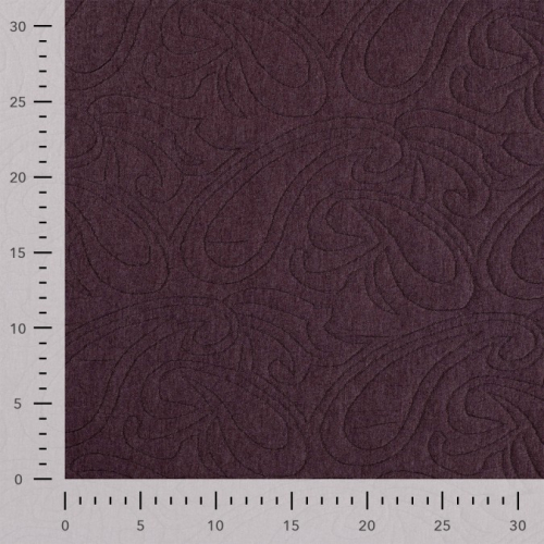 Preview: Jacquard - Paisley - 3D - mauve