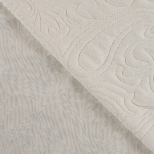 Preview: Jacquard - Paisley - 3D - ecru
