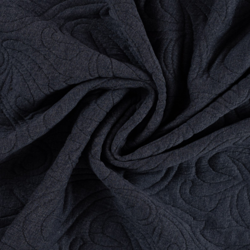 Preview: Jacquard - Paisley - 3D - navy
