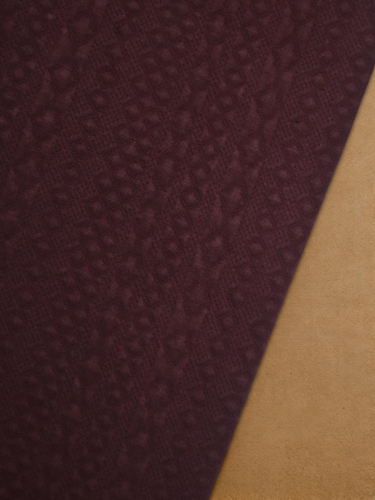 Preview: Bio Baumwoll Steppstoff - Reeta - mulberry - Mind the Maker