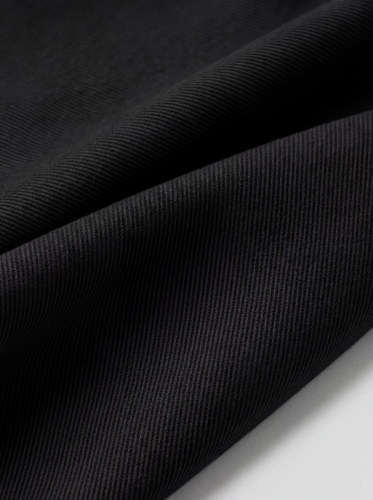 Baumwoll Twill mit TENCEL™ Lyocell - Riva - black - meetMilk