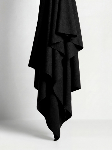 Preview: Baumwoll Twill mit TENCEL™ Lyocell - Riva - black - meetMilk