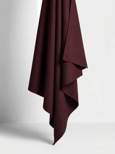 Preview: Baumwoll Twill mit TENCEL™ Lyocell - Riva - pinot - meetMilk