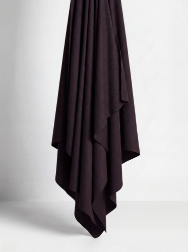 Preview: Baumwoll Twill mit TENCEL™ Lyocell - Riva - prune - meetMilk