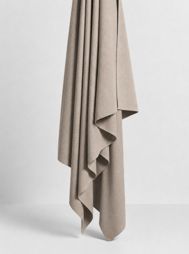 Preview: Baumwoll Twill mit TENCEL™ Lyocell - Riva - sand - meetMilk