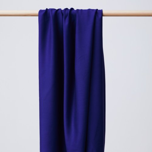 Viskose mit LENZING™ ECOVERO™ Fasern - Solid - cobalt blue - mind the Maker