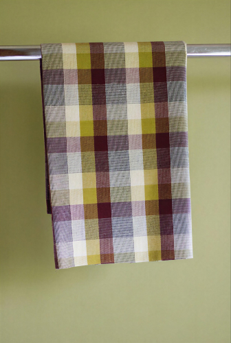 Preview: Struktur Baumwollstoff - Woodland Check - axis - Mind the Maker