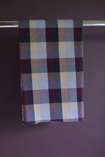 Preview: Struktur Baumwollstoff - Woodland Check - vero - Mind the Maker