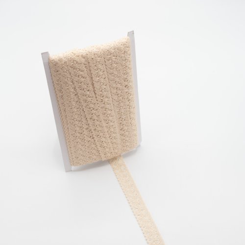 Preview: Lace Bordüre - Naila - 22mm - natur