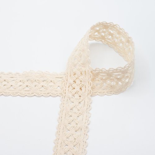 Lace Bordüre - Marlin - 50mm - natur
