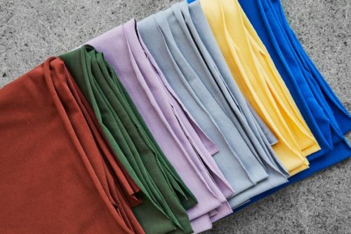 Preview: RESTSTÜCK 0,50m !!! - Bio Single Stretch Jersey - blonde yellow - Mind the Maker