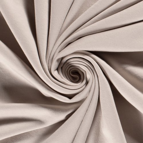 Viskosejersey - uni - beige