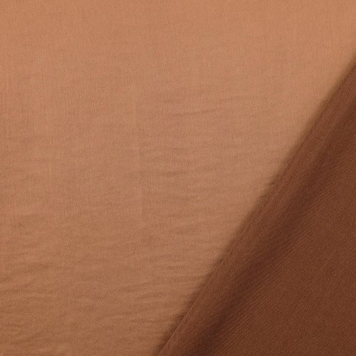Satin - Futterstoff - karamel