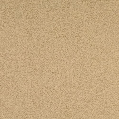 Doubleface - Wildlederimitat mit Teddyplüschabseite - beige