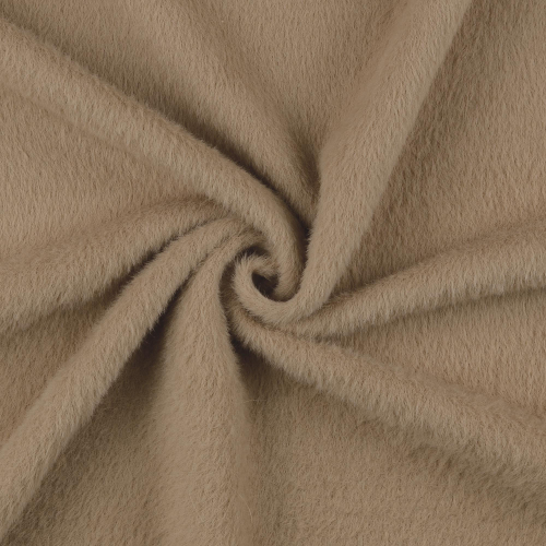 RESTSTÜCK 0,70m !!! - Strick Fellimitat - Brienne - beige