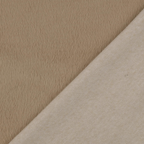 Preview: RESTSTÜCK 0,70m !!! - Strick Fellimitat - Brienne - beige