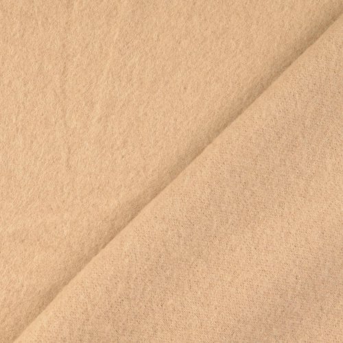 Wollfleece - uni - sand