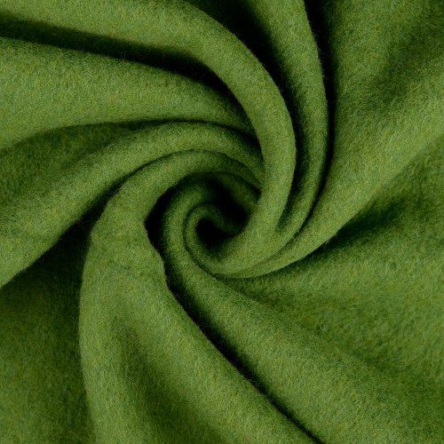 Wollfleece - uni - schilf