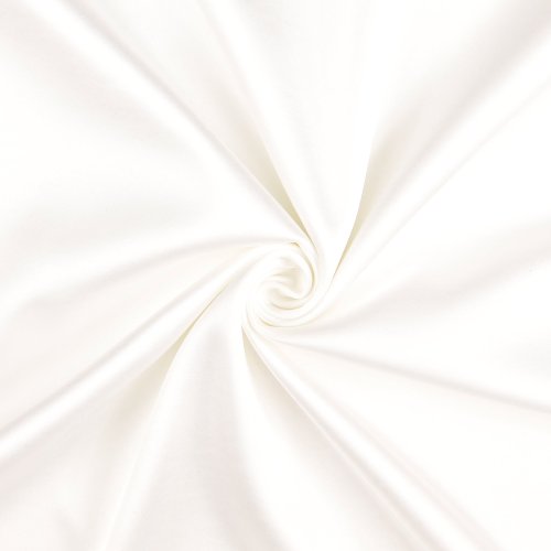 Satin - uni - offwhite