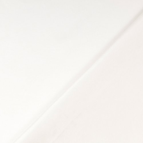 Satin - uni - offwhite