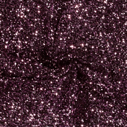 Paillettenstoff - altrosa