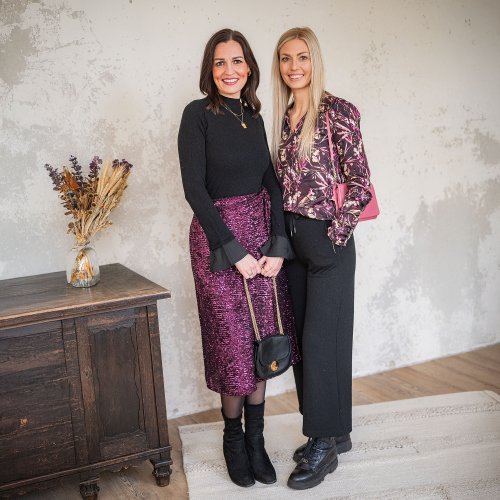 Preview: Viskosesatin - matt - Wild Orchid - bordeaux