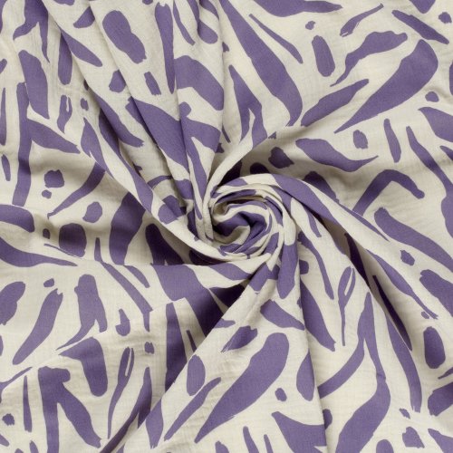 Musselin - Ankea - violett