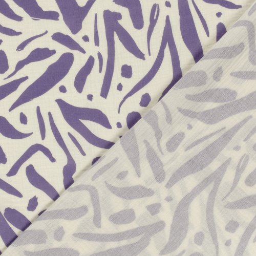 Musselin - Ankea - violett