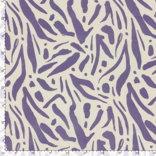 Musselin - Ankea - violett