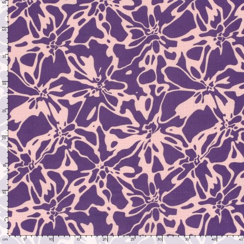 Musselin - Alenia - lila/rosa