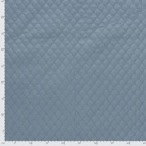 Preview: Baumwollstepper - Jeans Optik - light blue