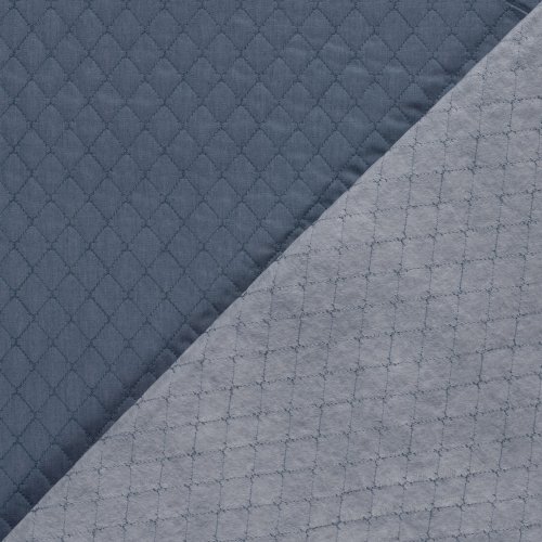 Preview: Baumwollstepper - Jeans Optik - medium blue