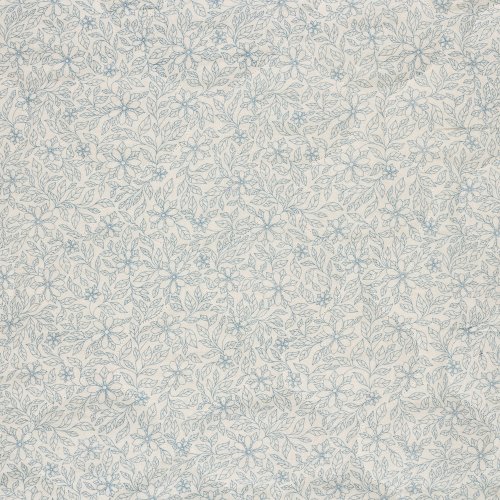 Preview: Doubleface Musselinstepper - Ottilie - blau/ecru/navy