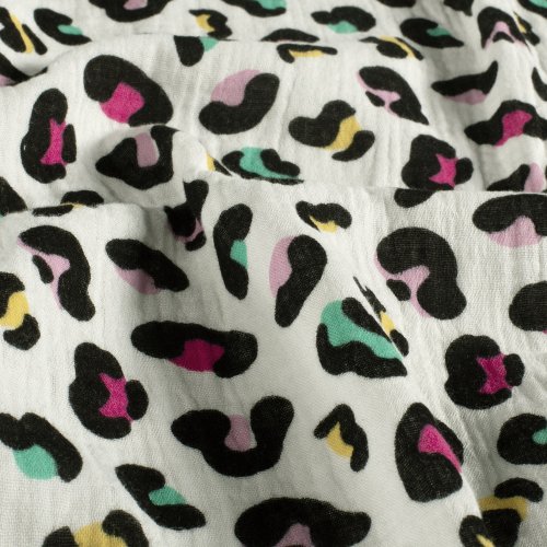Musselin - Jian Leo - ecru/multicolor
