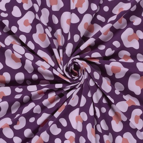 Jersey - Caspar Big Leo - lila/flieder/nude