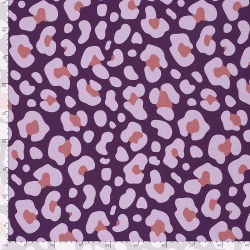 Preview: Jersey - Caspar Big Leo - lila/flieder/nude