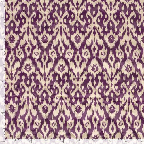 Preview: Samtstepper - Tino Ornament - violett