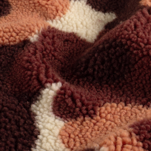 Preview: Teddy Plüsch - Vintage Bloom - ecru/nude/bordeaux